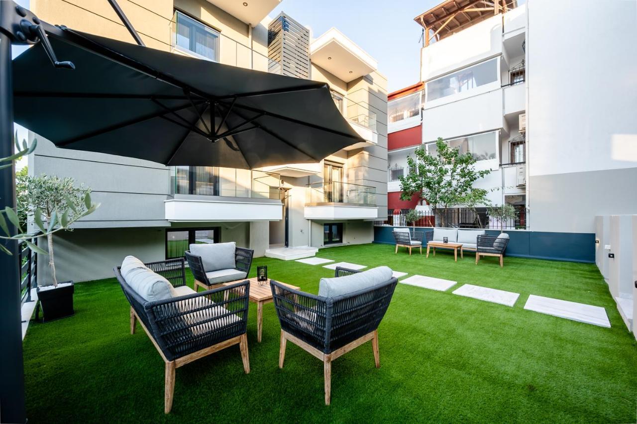 Blue Wave Luxury Suites Nea Iraklitsa Exterior foto